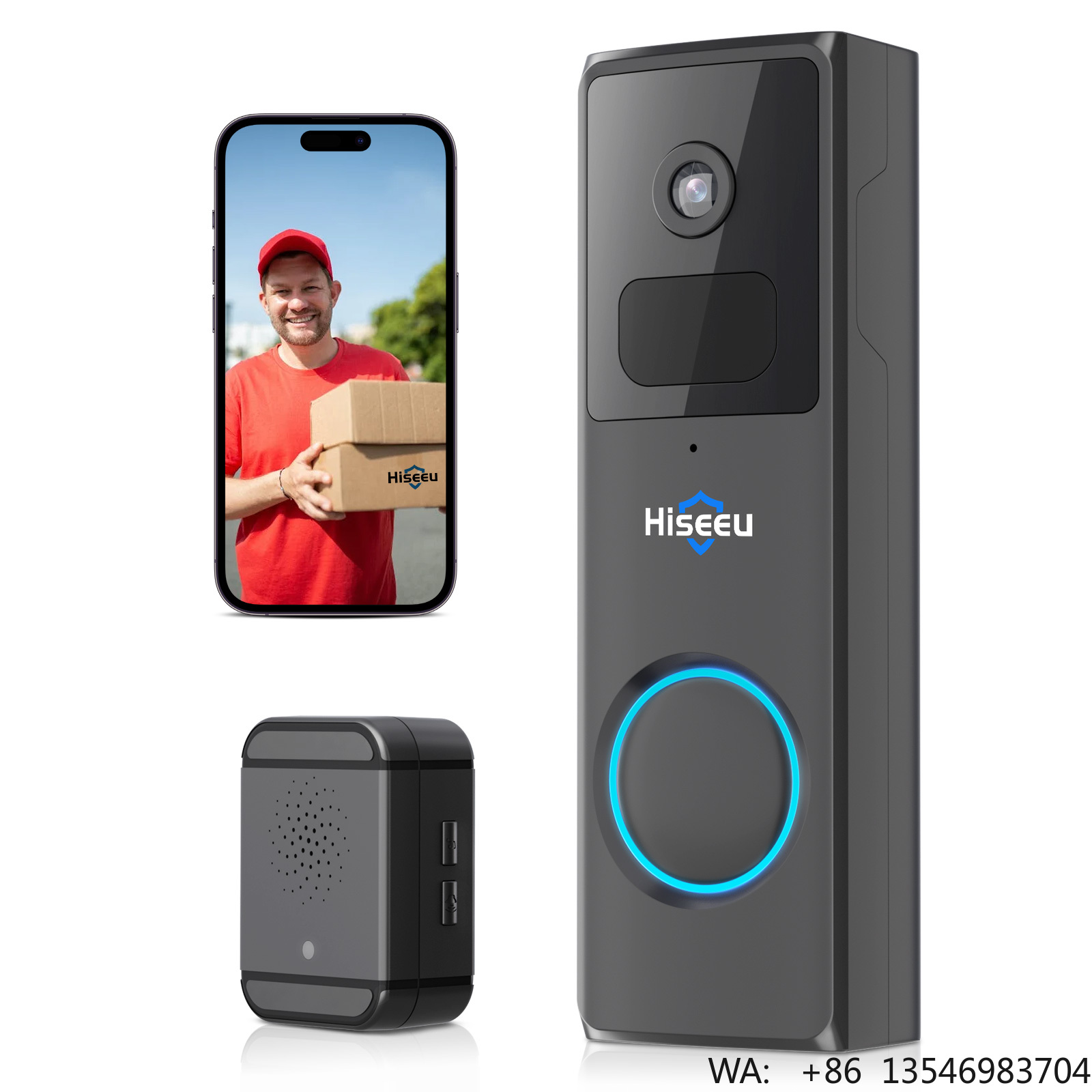 Hiseeu 1080P Home Ring Doorbel – Home Security Ring Camera recenzja i cena