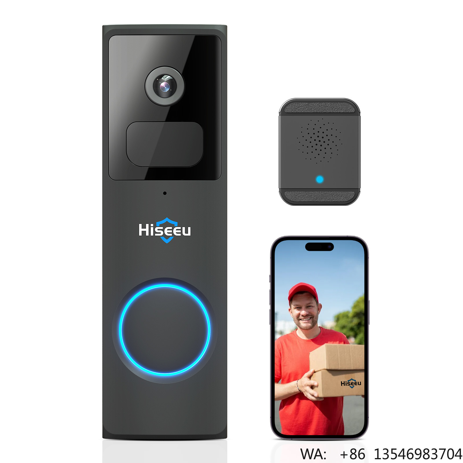 Hiseeu 1080P Home Ring Doorbel – Home Security Ring Camera recenzja i cena