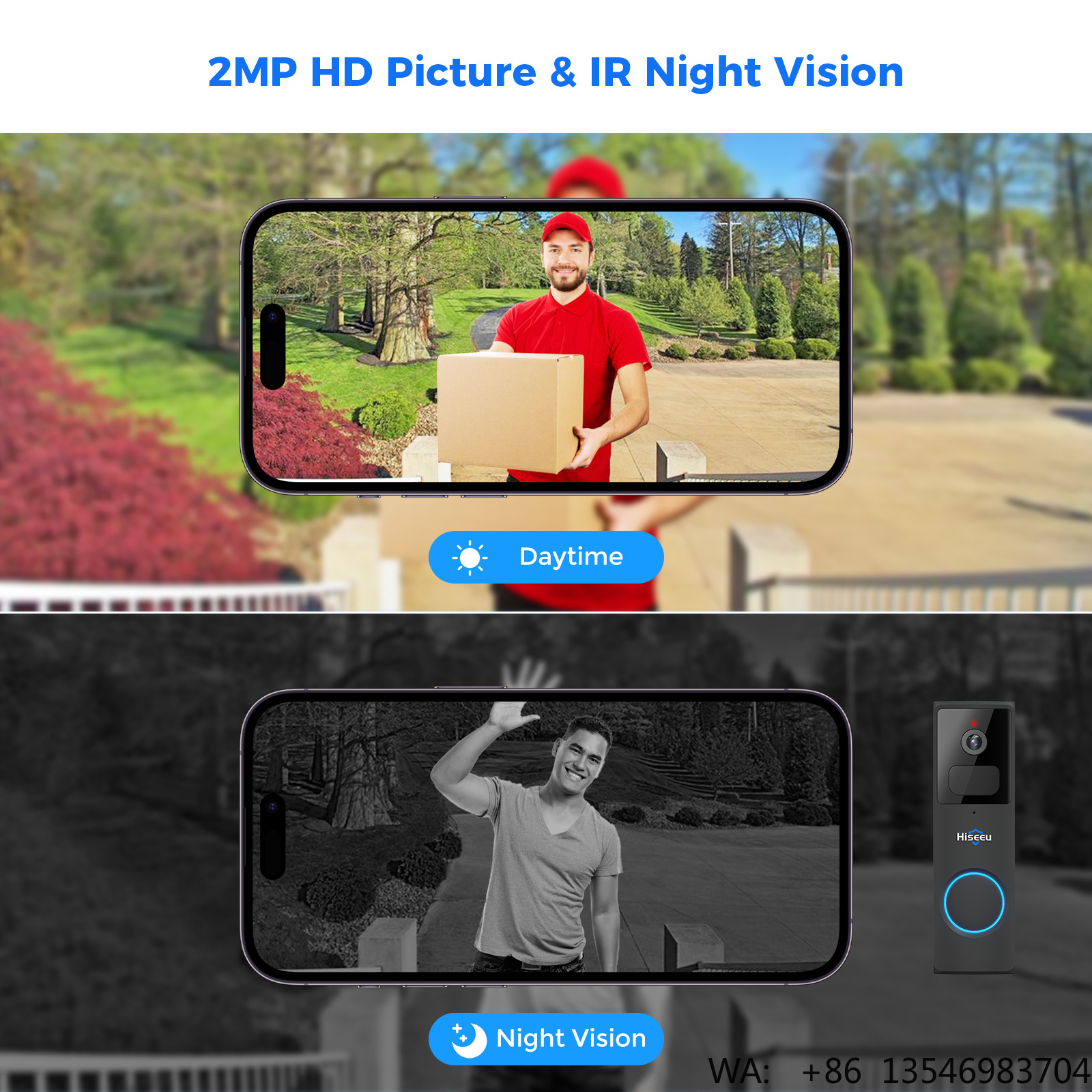Hiseeu 1080P Home Ring Doorbel – Home Security Ring Camera recenzja i cena
