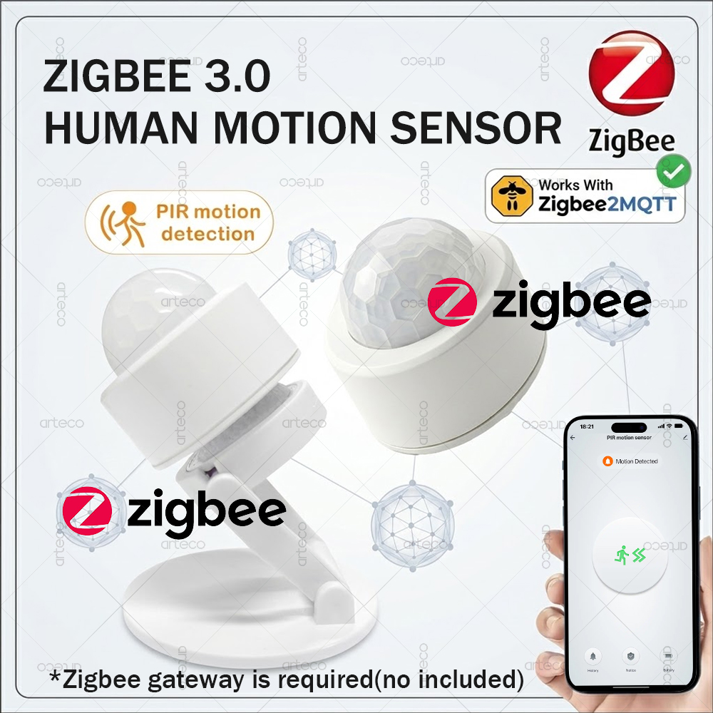 Zigbee 3.0 Mini PIR Motion Sen – Home Security Alarm recenzja i cena