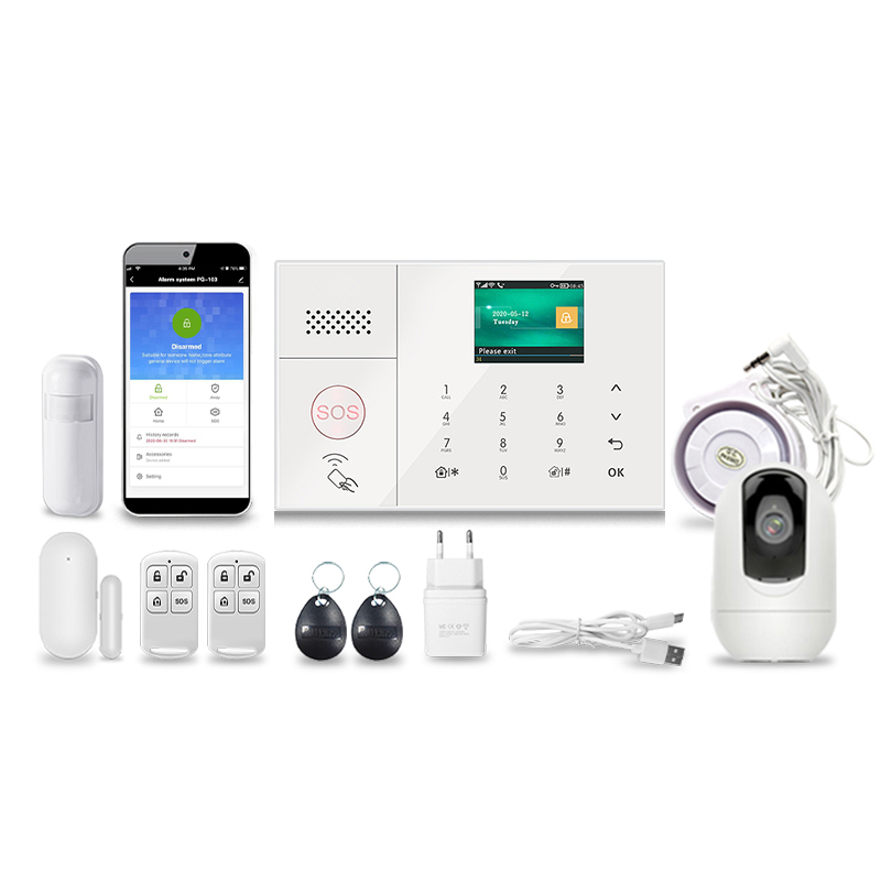 Best SalesTUYA Wireless Alarm  – Home Security Using Gsm recenzja i cena
