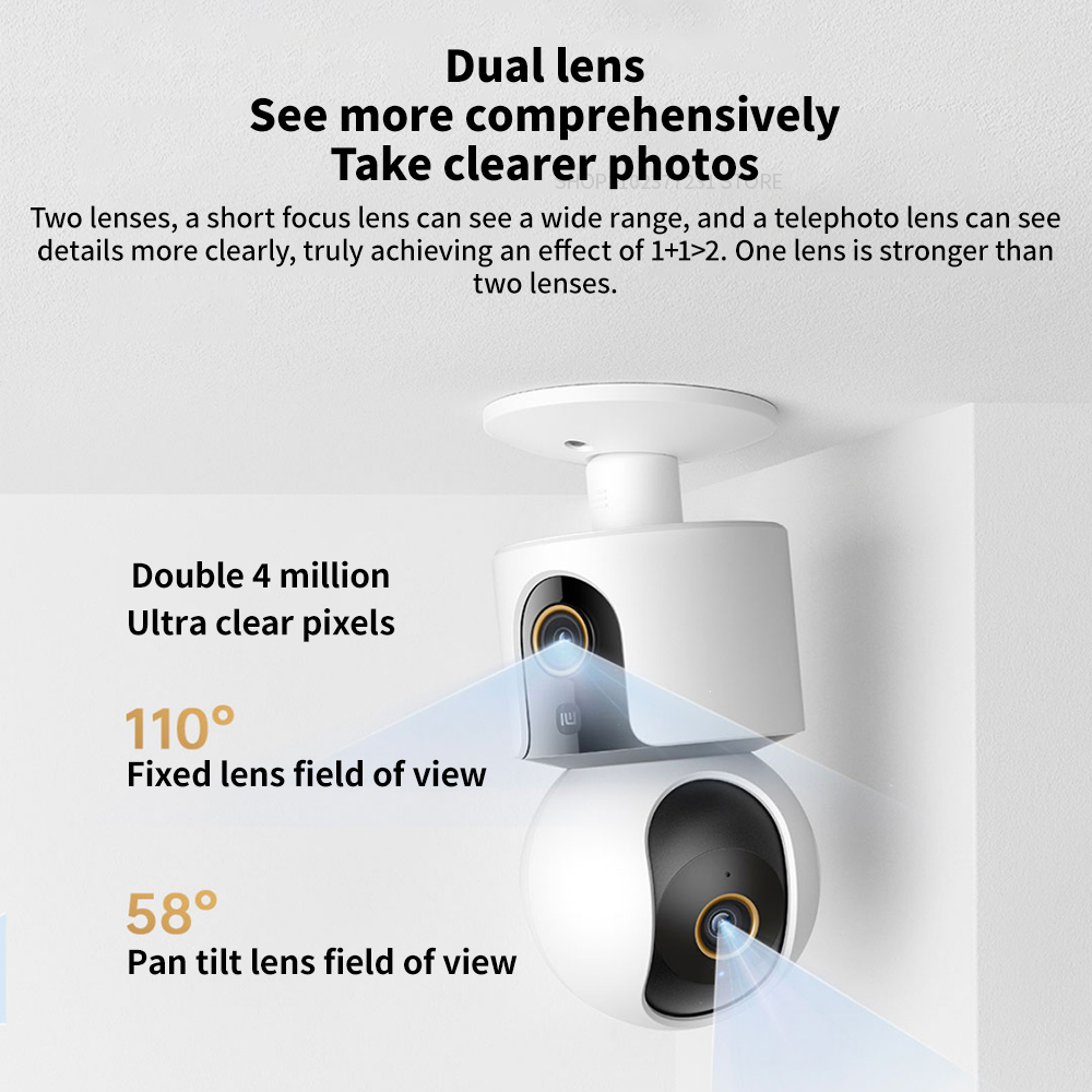 Xiaomi C500 Smart Camera Dual  – Home Security Camera Xiaomi recenzja i cena