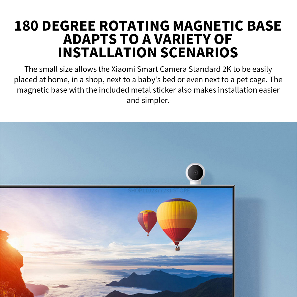 Xiaomi Smart IP Camera 2K 1296 – Home Security Camera Xiaomi recenzja i cena