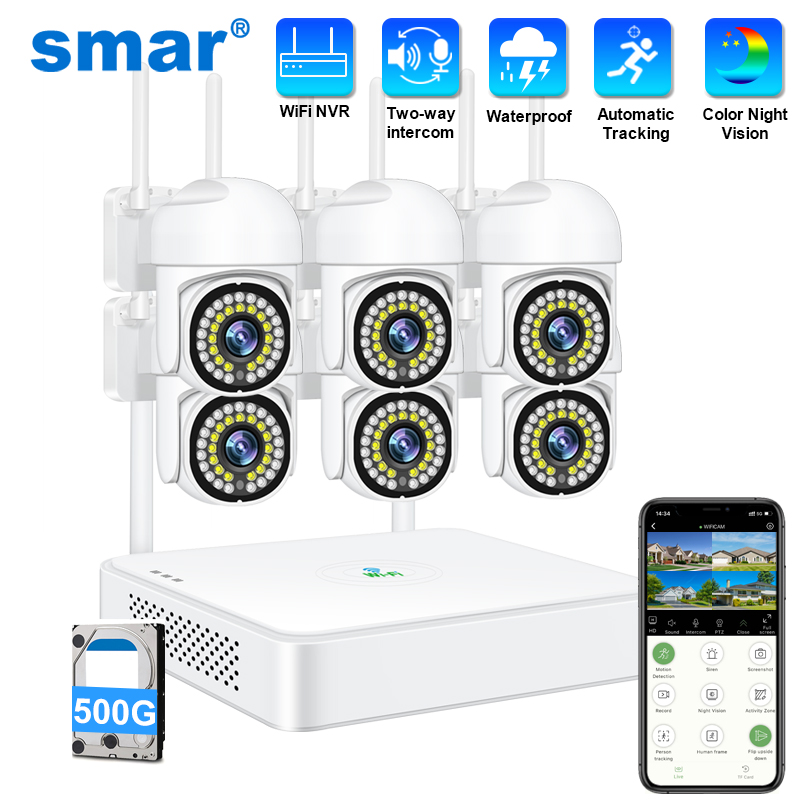 Smar 3MP Wireless CCTV Securit – Home Security Technician recenzja i cena