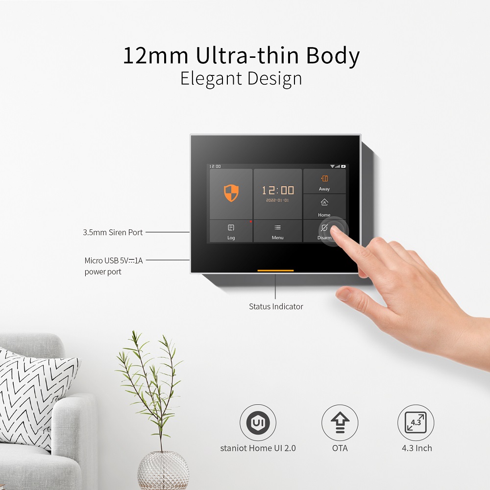 Staniot 433MHz Wireless Wifi 4 – Home Security Technician recenzja i cena
