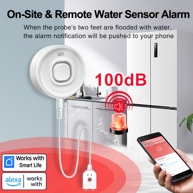 YNF Smart WiFi Water Leak Dete – Home Security Gadgets recenzja i cena