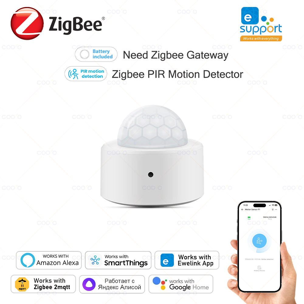 COOLO Zigbee 3.0 PIR Motion Se – Home Security Alarm recenzja i cena