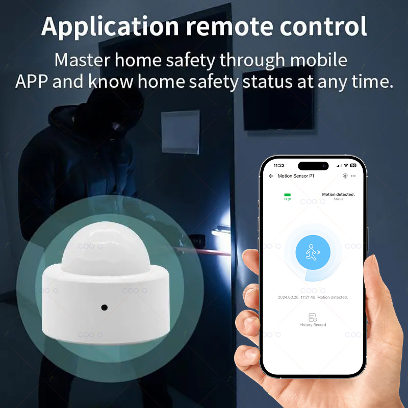 COOLO Zigbee 3.0 PIR Motion Se – Home Security Alarm recenzja i cena