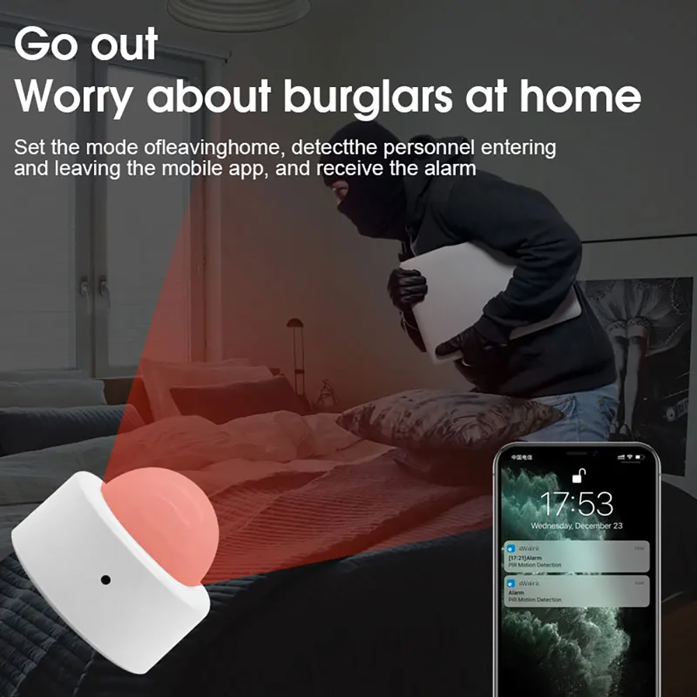 COOLO Zigbee 3.0 PIR Motion Se – Home Security Alarm recenzja i cena