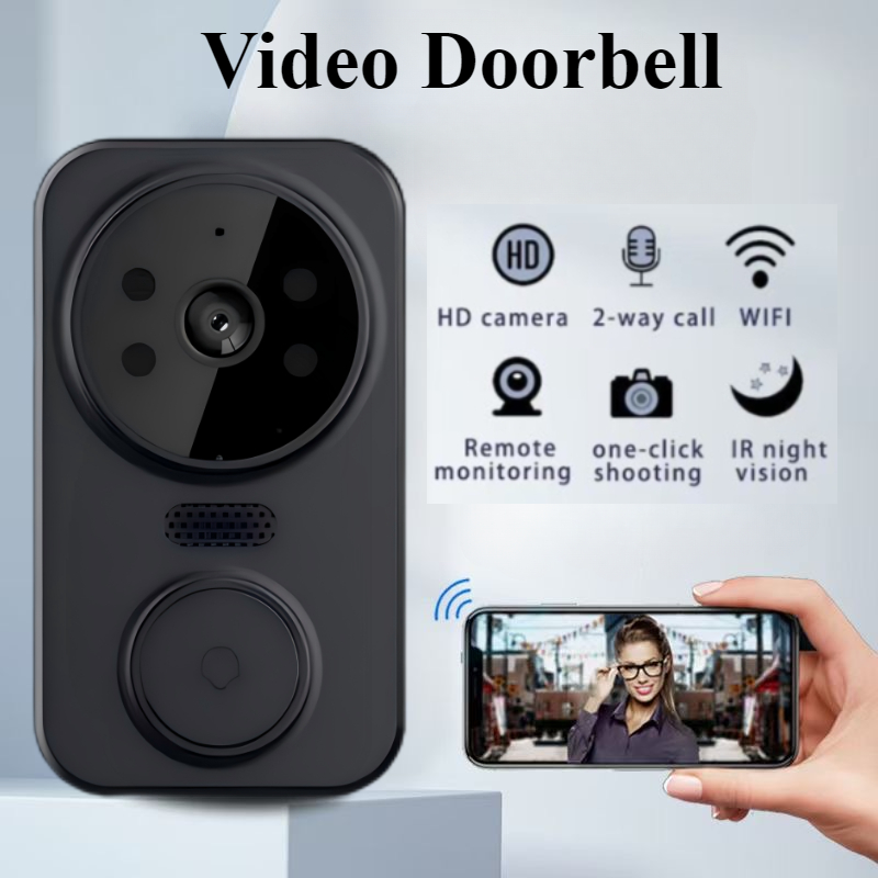 Smart Home Wireless Doorbells  – Home Security Ring Camera recenzja i cena