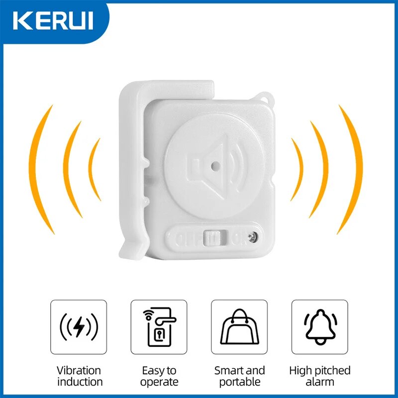 KERUI Wireless Vibration Alarm – Home Security Alarm recenzja i cena