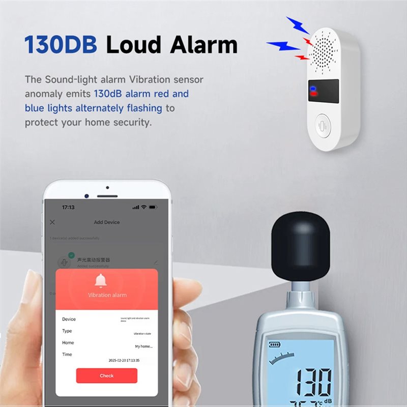 A25P Tuya Wifi Vibration Senso – Home Security Alarm recenzja i cena
