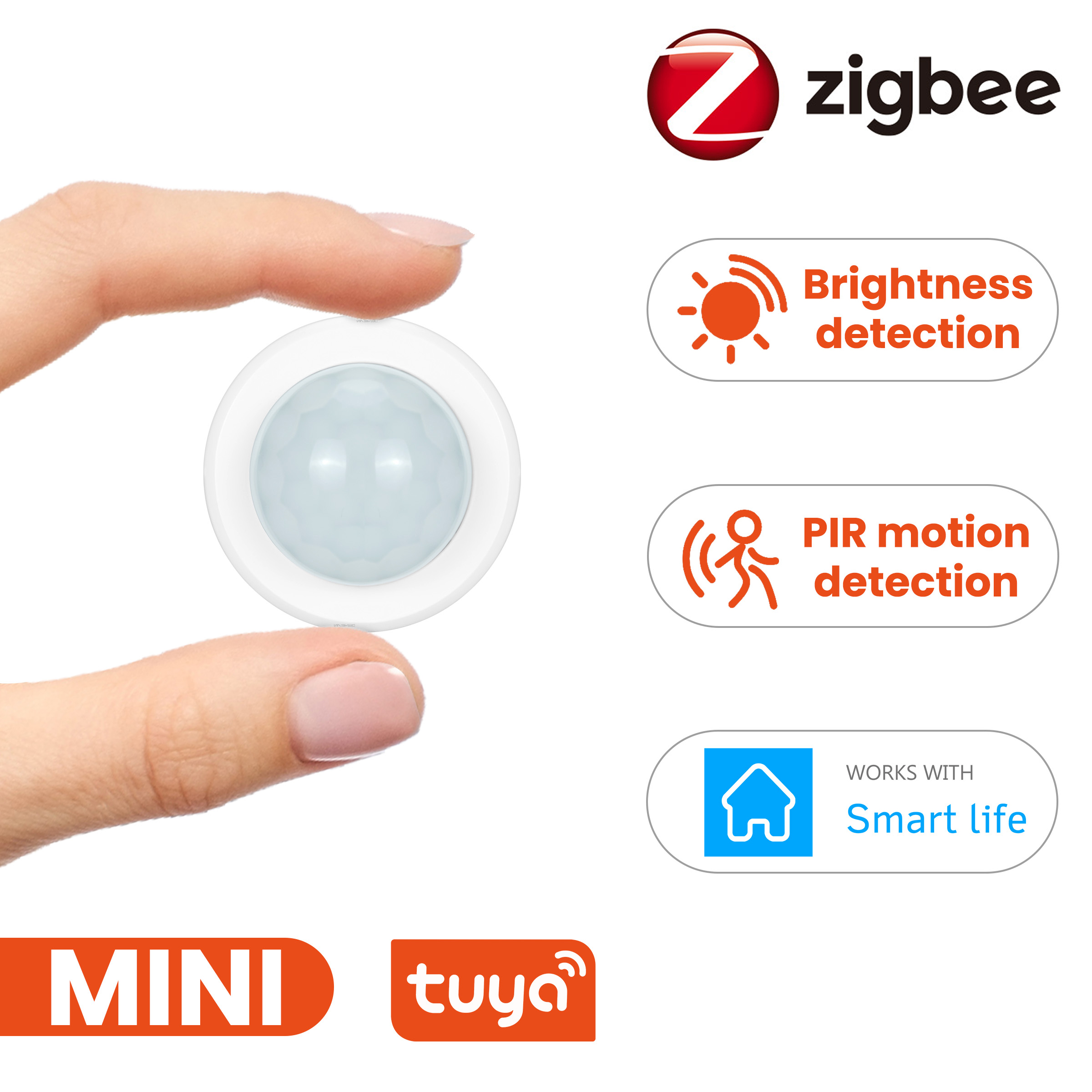 Tuya Zigbee 3.0 Mini PIR Motio – Home Security Alarm recenzja i cena