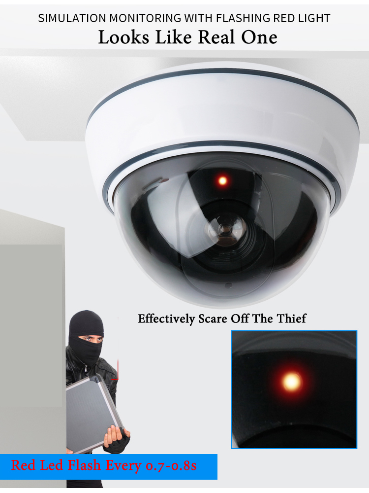 Creative Black/White Fake Dome – Home Security Systems With Cameras recenzja i cena