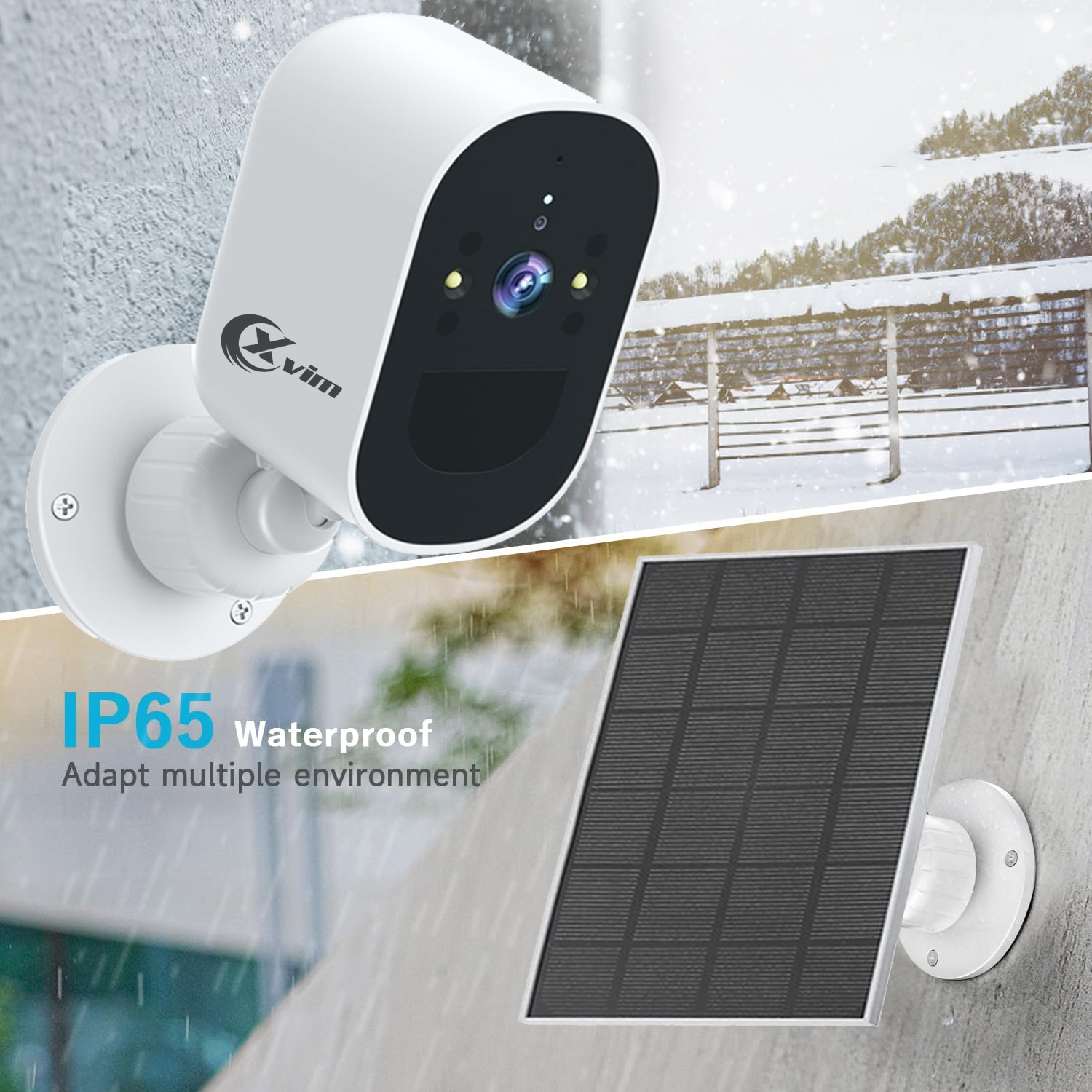 XVIM 1080P Solar Security Came – Home Security Camera Xiaomi recenzja i cena